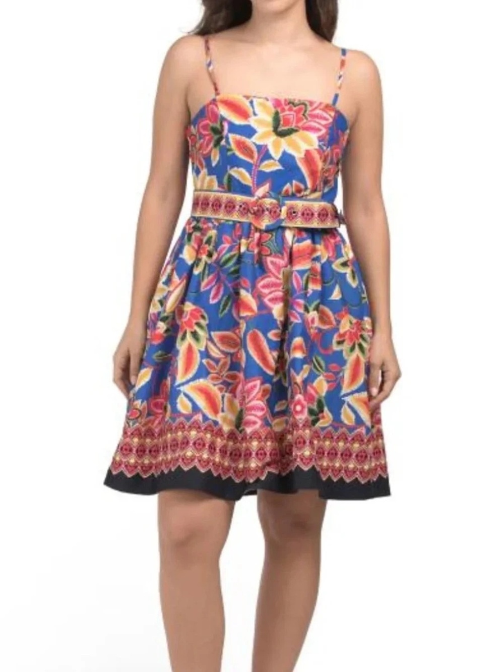 Joie Floral Multicolor Cotton Summer Dress Medium New with Tags